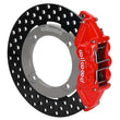 Load image into Gallery viewer, Wilwood Red 4-Piston Rear Kit 11.25in - Drilled Rotors fits 2019-2022 Honda Talon 1000
