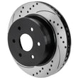 Load image into Gallery viewer, Wilwood Rotor-2.22in Offset-SRP-BLK-Drill-LH - 6 Lug