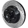 Load image into Gallery viewer, Wilwood Rotor Front SRP Drilled &amp; Slotted Black - 5x4.5BC fits 1965-1969 Ford Mustang