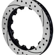 Load image into Gallery viewer, Wilwood Rotor-SV-SRP72 Iron-LH-Drill-BLK 14.00 x 1.25 - 12 on 8.25in