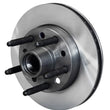 Load image into Gallery viewer, Wilwood Rotor-Vented w/ Hub &amp; Long Studs 10.50. x 1.00 - 5 on 5.00in-GM