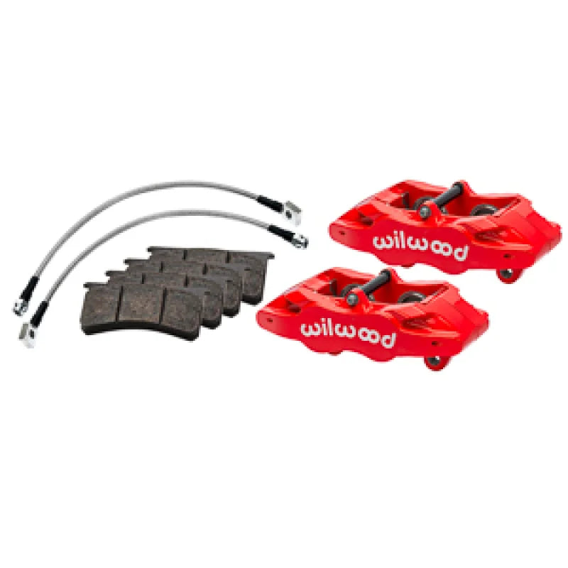 Wilwood SLC56 Front Caliper Kit - Red fits 1997-2004 Chevrolet Corvette C5