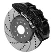 Load image into Gallery viewer, Wilwood SX6R Front Brake Kit 14in SRP Slotted/Drilled Black fits 2005-2013 Chevy Corvette