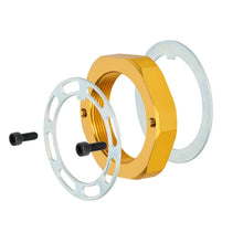 Load image into Gallery viewer, Wilwood Spindle Nut W5 Self Locking Assembly - Gold