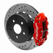 Load image into Gallery viewer, Wilwood Superlite 4R Rear Brake Kit 14.00 Red SRP w/Lines fits 2018-up Jeep JL
