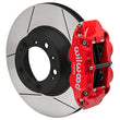 Load image into Gallery viewer, Wilwood Superlite 4R Rear Brake Kit Slotted 14.00in Rotor W/Lines - Red fits 1999-2012 Porsche 911 (996/997)