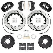 Load image into Gallery viewer, Wilwood Superlite 6R Front BBK w/ 14.00in D/S Rotors &amp; Flexlines - Black fits 1999-2002 Nissan Skyline