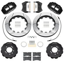 Load image into Gallery viewer, Wilwood Superlite 6R Front BBK w/ 14in Slotted Rotors &amp; Flexlines - Black fits 1999-2002 Nissan Skyline