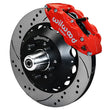 Load image into Gallery viewer, Wilwood Superlite 6R Kit, 5 x 4.50in/4.75in Hub - 14.00in D&amp;S Rotor - Red fits 1955-1957 Chevrolet Bel Air