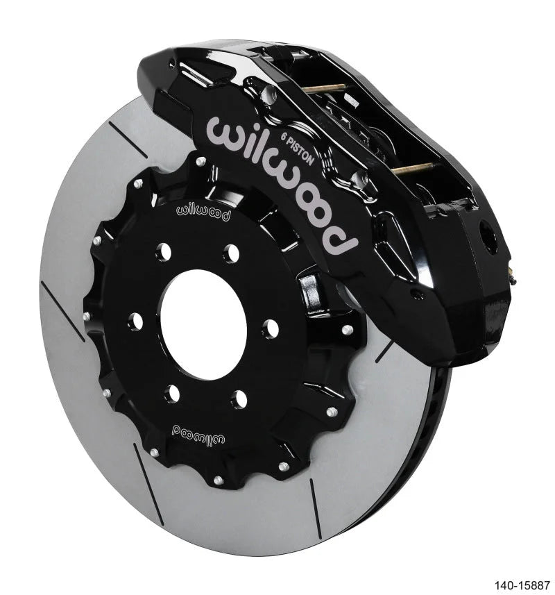 Wilwood TX6R Front Kit 15.50in Rotor w/ Lines - Black fits 2017-2019 Ford F150 RAPTOR