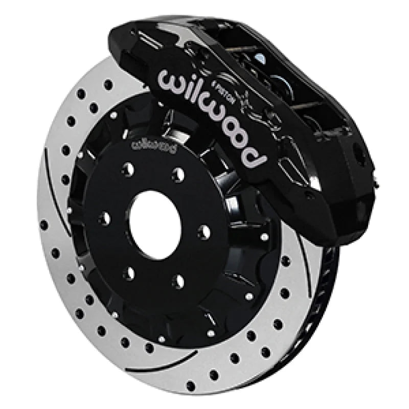 Wilwood TX6R Front Kit 16.00in Black fits 1999-2018 Gm TRUCK / SUV 1500