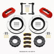 Load image into Gallery viewer, Wilwood TX6R Front Kit 16.00in Red 1999-2010 GM H2 Truck/SUV 2500