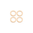 Load image into Gallery viewer, Wilwood Tandem M/C Copper Washer Kit .450 ID x .675 OD (Pack of 4)