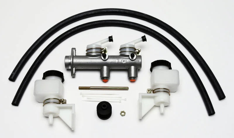 Wilwood Tandem Master Cylinder - 1in Bore w/ Remote Reservoirs - Main Product View