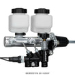 Load image into Gallery viewer, Wilwood Tandem Remote M/C Kit w L/H Bracket &amp; Prop Valve - 15/16in Bore Ball Burnished-W/Pushrod - Main Product View