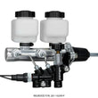 Load image into Gallery viewer, Wilwood Tandem Remote M/C Kit w L/H Bracket &amp; Prop Valve - 7/8in Bore Ball Burnished-W/Pushrod - Main Product View