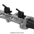 Load image into Gallery viewer, Wilwood Tandem Remote Master Cylinder - 1in Bore Ball Burnished - Detail View