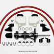 Load image into Gallery viewer, Wilwood Tandem Remote Master Cylinder - 7/8in Bore Black - Side View