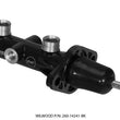 Load image into Gallery viewer, Wilwood Tandem Remote Master Cylinder - 7/8in Bore Black - Detail View