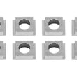 Load image into Gallery viewer, Wilwood Titanium T-Nut Kit Dynamic 45062 8 Pack
