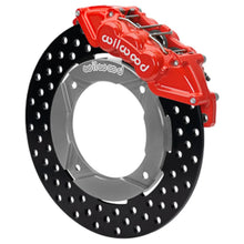 Load image into Gallery viewer, Wilwood UTV6 Front Kit 11.25in Drilled - Red fits 2019 Polaris Turbo
