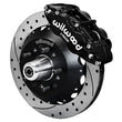 Load image into Gallery viewer, Wilwood W/ Drum Spindle FNSL6R - 12.88 inch Venter GT Rotor Drilled fits 1965-1968 Chevrolet Impala