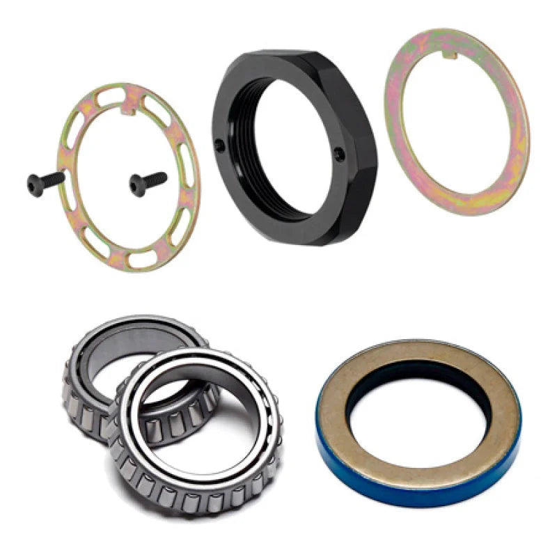 Wilwood W5 1Ton Bearing Seal Locknut Kit w/ Spindle fits Gm