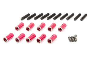 Winters Alum Gear Cover High Nut Red 6390AR