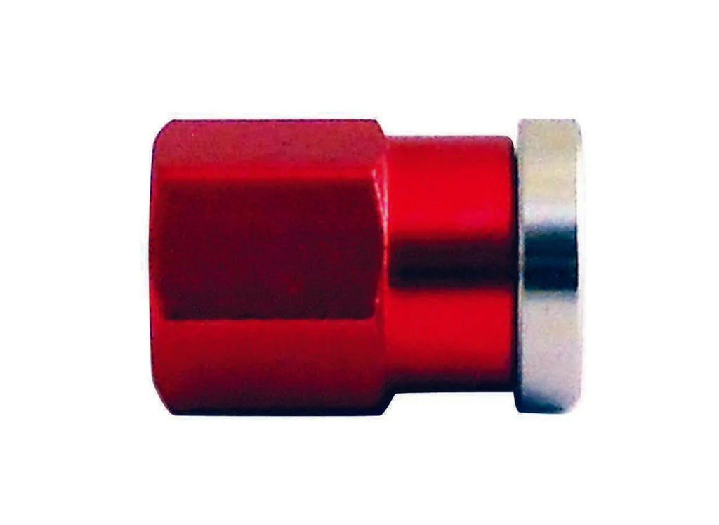 Winters Cover Nut Short Q/C Alum Red 7794ASR