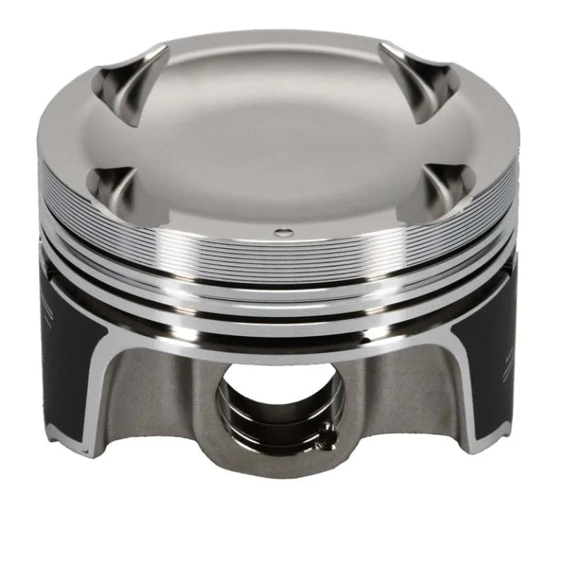 Wiseco 1400 HD Mitsu EVO 8 - 4G63 Turbo -14cc 85.25mm Bore 8.5 CR Piston Shelf Stock Kit - Side View