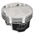 Load image into Gallery viewer, Wiseco 2004 Nissan 350Z VQ35 4V +7cc Dome 96mm Bore Piston Shelf Stock Kit - Back View