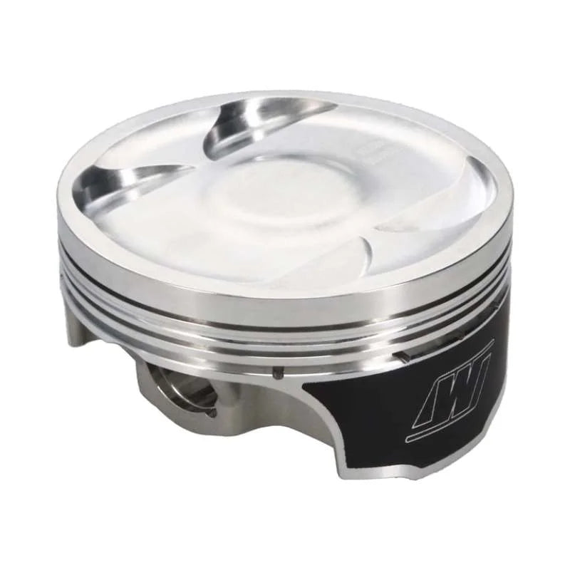 Wiseco 2004+ Subaru EJ257 2.5L 16V WRX STI 100mm Bore 0.020 Oversize -15cc Vol 9.5 Comp - Set of 4 - Side View