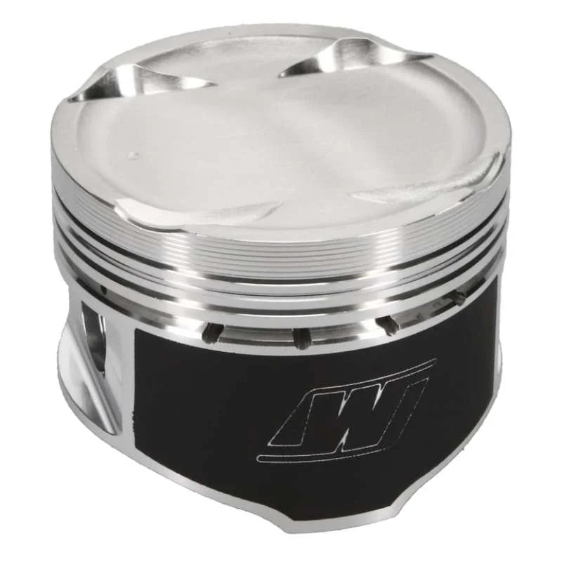 Wiseco 88-92 Mitsubishi Lancer EVO 1-3 2.0L 4G63 86.5mm Bore 9.2:1 CR -10cc Dish Piston - Set of 4 - Back View