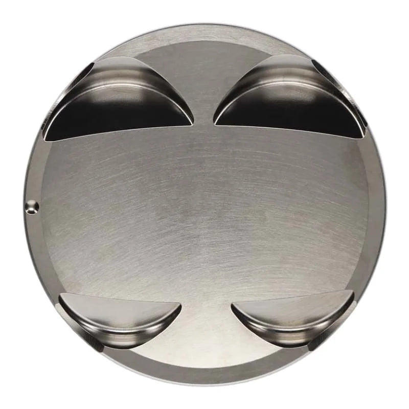 Wiseco 96-07 Mitsu Evo 4-9 4G63 Asymmetric Skirt Bore 87.00mm - Size +.080 - Single Piston - Back View