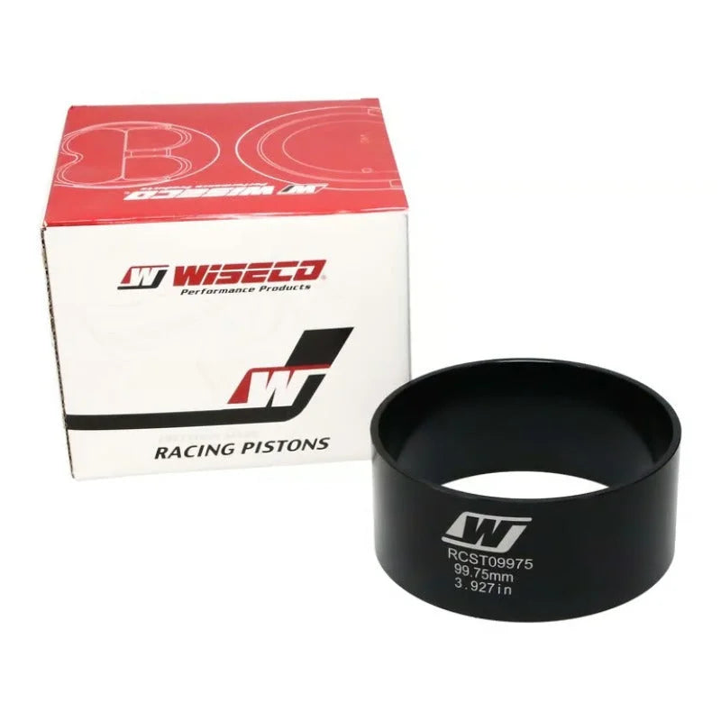 Wiseco 99.75mm Black Anodized Piston Ring Compressor Sleeve - Side View