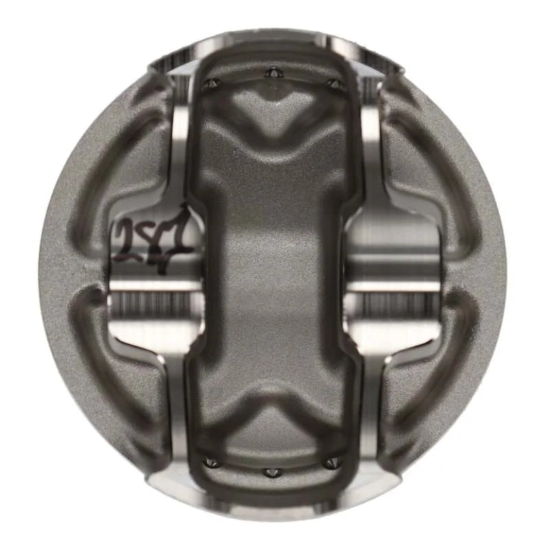 Wiseco Acura 4v DOME +2cc STRUTTED 84.0MM Piston Kit - Installation View