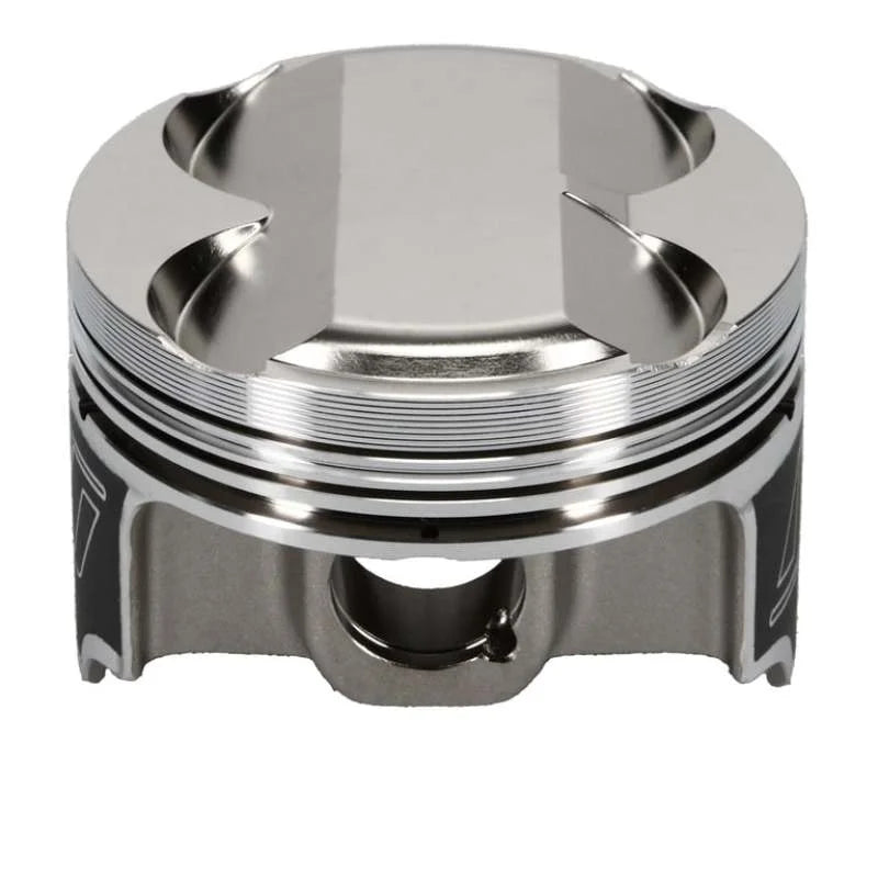 Wiseco Acura 4v DOME +2cc STRUTTED 84.5MM Piston Kit - Back View
