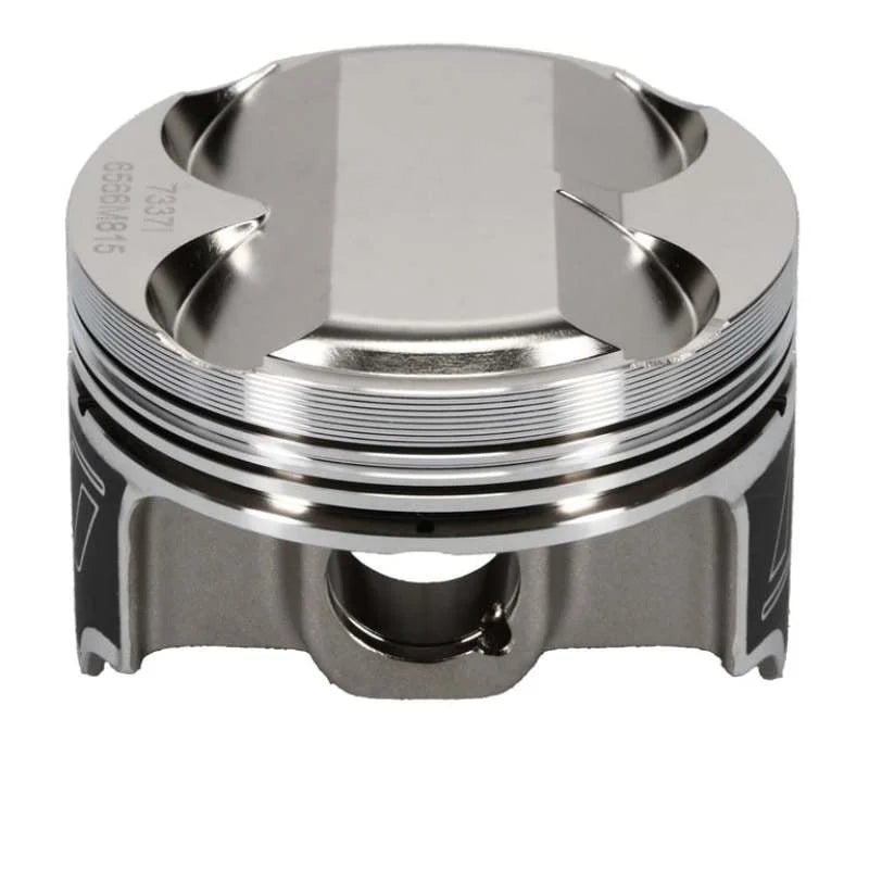 Wiseco Acura 4v DOME +5cc STRUTTED 81.5MM Piston Kit - Installation View
