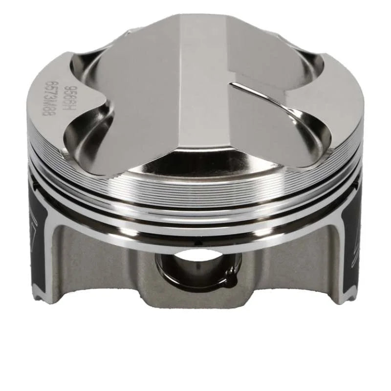 Wiseco Acura 4v Domed +8cc STRUTTED 88.0MM Piston Kit - Back View