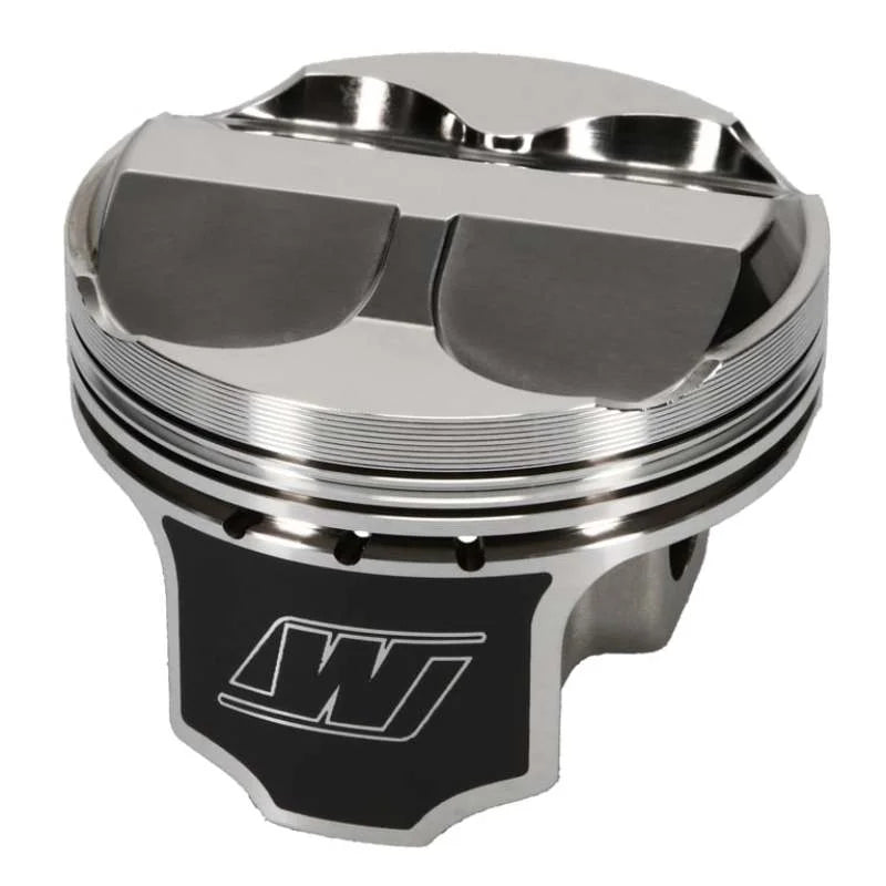 Wiseco Acura 4v Domed +8cc STRUTTED 89.0MM Piston Shelf Stock Kit - Back View