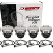 Load image into Gallery viewer, Wiseco BMW M50B25 2.5L Engine 11:1 CR 84.00MM Bore Custom Pistons (Set of 6) - Installation View