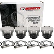 Load image into Gallery viewer, Wiseco BMW M50B25 84.25 mm Bore 38.20 mm CH -1.50 CC Piston Set - Installation View