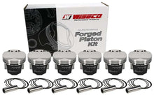 Load image into Gallery viewer, Wiseco BMW M50B25 84.25 mm Bore 38.20 mm CH -1.50 CC Piston Set - Installation View