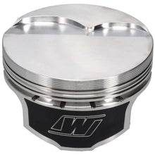 Load image into Gallery viewer, Wiseco Chevrolet LS RED- LS 4.000in Stroke Flat Tops 4.070in Bore - Set of 8 - Side View