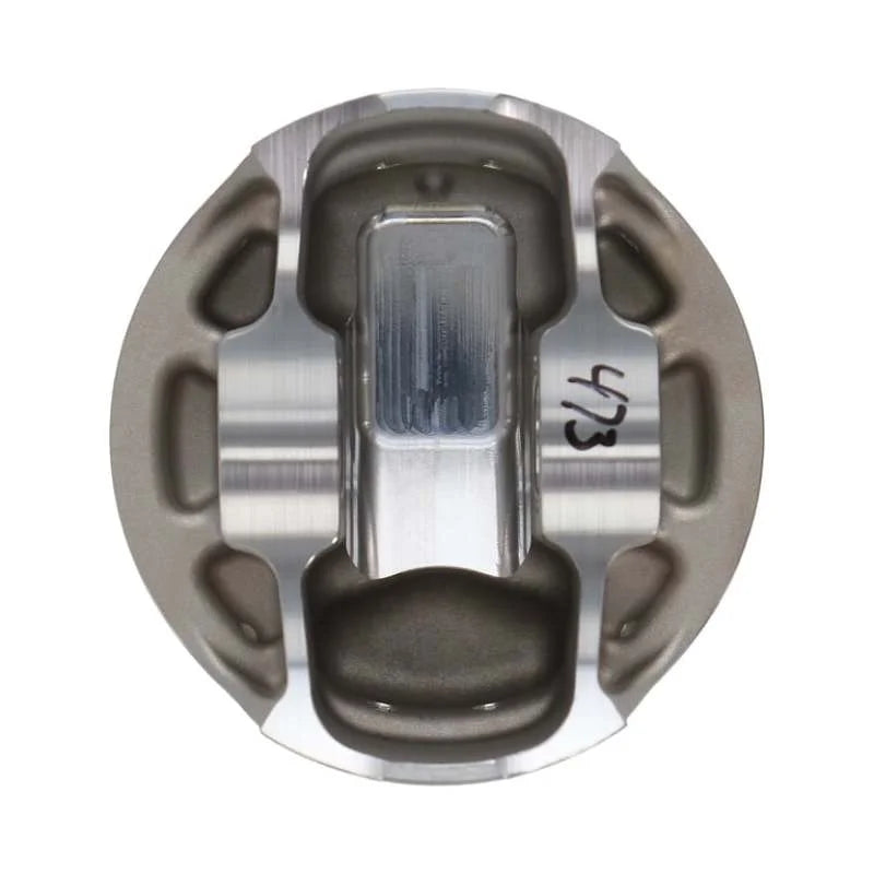 Wiseco Chevrolet Small Block -5.7cc Flat Top 1.125 X 4.000 - Set of 8 - Back View