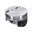 Load image into Gallery viewer, Wiseco Chevy LS 4.065in Bore 1.304in CH -3.2 CC 0.927in Pin Piston Shelf Stock Kit - Set of 8 - Installation View