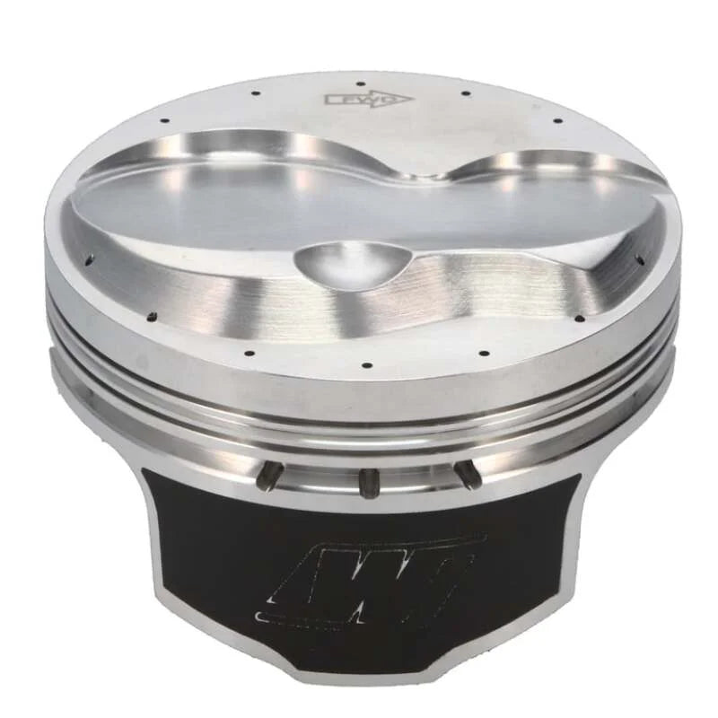 Wiseco Chevy LSX 4.010in Bore 1.110in CH 11.80 CC Piston Set - Back View