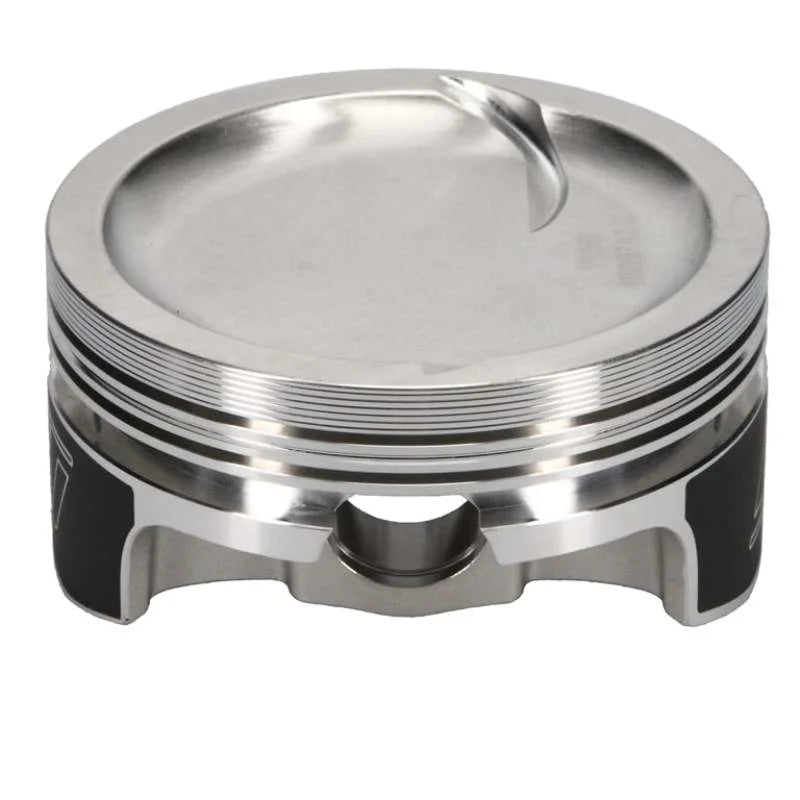 Wiseco Chevy SB 23 Degree Turbo Supercharger Dish Piston Shelf Stock Kit - Side View