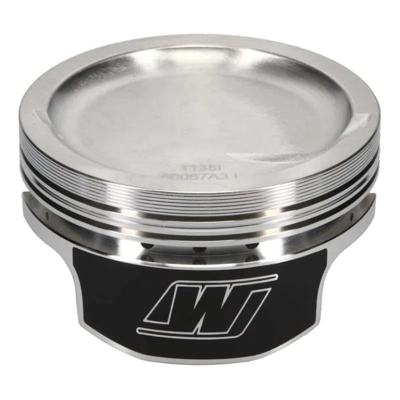 Wiseco Chevy SB 23 Degree Turbo Supercharger Dish Piston Shelf Stock Kit - Installation View