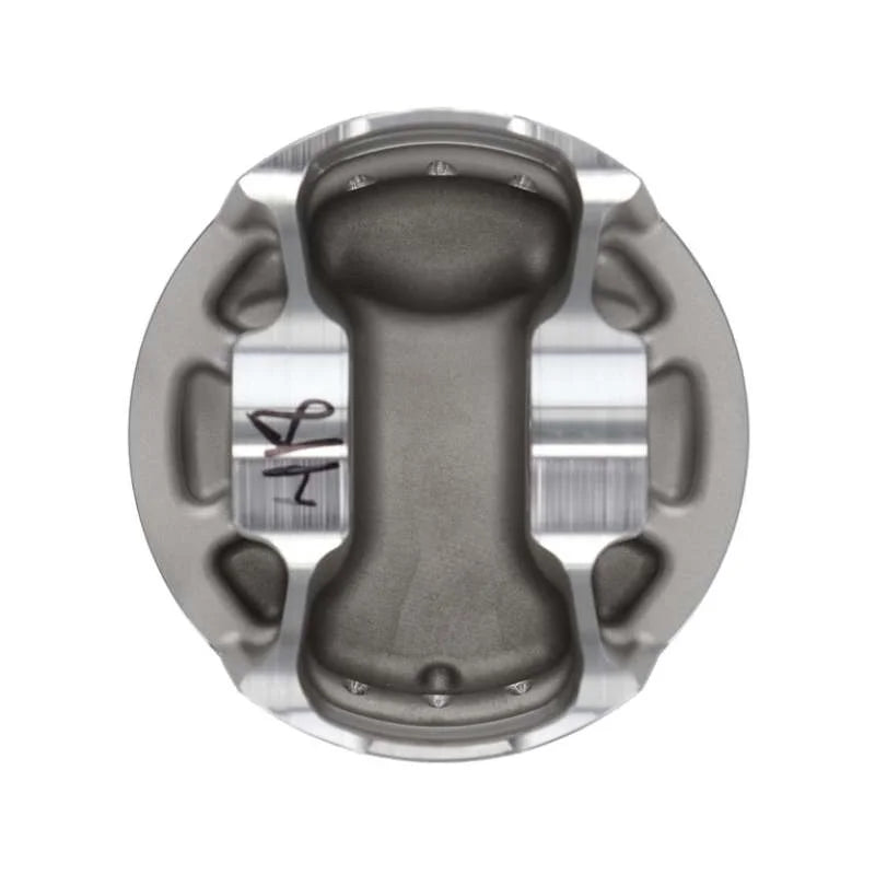 Wiseco Chevy SB 350 4.040in Bore 1.550in Comp Ht 3.480i Stroke 5.700in Rod -5cc Dish Flat Top Piston - Back View